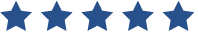 Avaliação com cinco estrelas